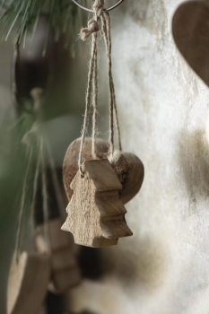 Preview: IB Laursen Weihnachtsschmuck Tanne Holz